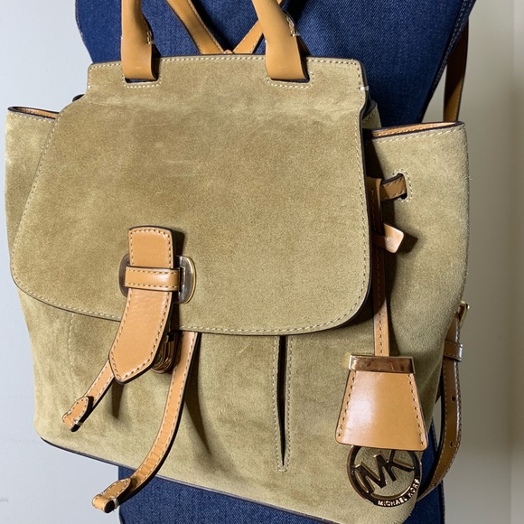 Michael Kors Suede Backpack main image 4